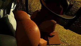 Hot slut milks monster wolf cock cowgirl while getting pounded doggystyle deepthroat cum!