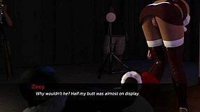 unwrap zoeys big tits for christmas monster cock blowjob fun