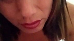 trans chica moans loud from hardcore anal assfucking in crossdressing frenzy