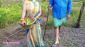 indian step sis gets outdoor pounding from step bro's huge cock