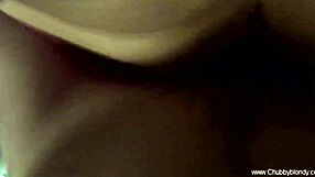 chubby italian housewife milf gives deep blowjob to husband in homemade arousal