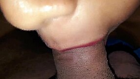 Susy’s Huge Latina Lips Suck Cock in Homemade Cum Swallow