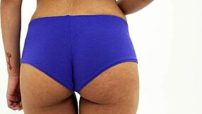 Does Khalifas Ebony Teen Booty Tempt You Back to Vintage?