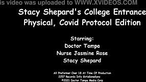 Tampa University Nurse Stacy Shepard Probes Every Hole Intensely