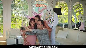 Big Tit Redhead Teen Bunny Gets Hard Fucked By Stepuncle In Taboo Scene