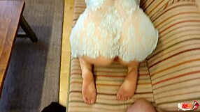 i pound stepmom's ass while she rubs pussy in vr glasses creampie finish