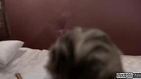 hey stepbro finally pops my tight anal cherry with that huge cock