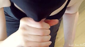 pov closeup milf sucks big cock slow then swallows hot cum 😍💦