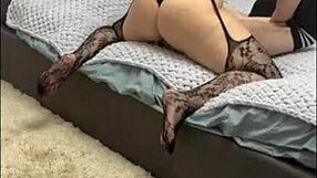 Stepsister pegs stepbrother's ass hard in femdom domination revenge fuck