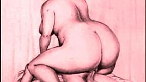 Vintage Erotic Drawings Burst With Hairy Passion And Desire!