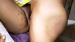 i got my black pussy dripping wet from that huge black cock ripping clothes