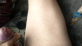 Latina Milf in Miniskirt Gives Fat Cum in Mouth Blowjob in Backyard Garden.