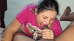 Sucking Hot Burning Cock Freezing Night