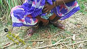 INDIAN COUPLE FUCKS WILD IN JUNGLE FOREST!