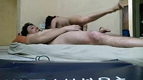 Sitting Hard on Bluezao's Thick Dick