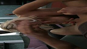 Does Mature Diamond's Big Tits Tempt Horny Man's Monster Cock Enough?