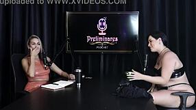 Pri Melancia Strips Naked Post-Card Game Flashing Tits and Wet Pussy