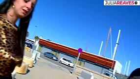 What extreme shocks hit during beach anal assfucking pussy pounding with moans?