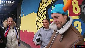 Crazy Czech football fans join lady gang and jennifer mendez in wild partner swapping orgy frenzy