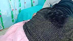 newlywed desi bride spreads legs wide for close-up missionary pussy pounding on wedding night