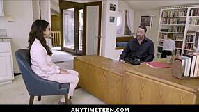 hey, freeuse fucking my cute new teen employee cierra bell at work feels so wrong... but hot