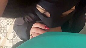 MilfyCalla Serves Breast Milk Coffee in Leggings Tease