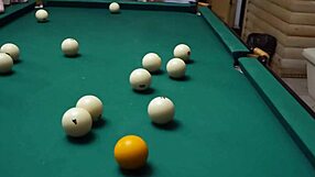 wild college party escalates to kira viburn and emma korti threesome riding monster cocks on billiards table