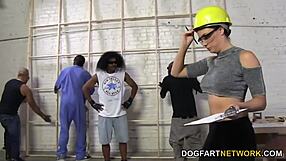 Chanel Preston wrecked by black monster cocks nonstop!