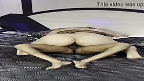 whatsapp from neighbor: cuck's gone, rush over and cream my ass cheeks full!