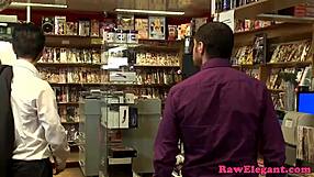 euro shoplifter's tight ass punished hard with double penetration dp
