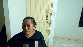 picture flashing my saggy tits and big ass to delivery boy before sucking his bbc dry