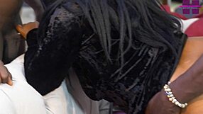 i watched my landlord's huge black cock stretch his ebony milf wife's wet pussy hardcore full vid