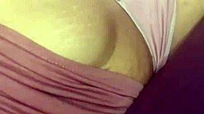 hot blonde babe's tits bounce homemade passion