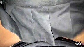 Stunt cock strips and fucks big tit asian maxine doggystyle facial