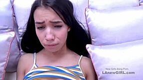 Cute Braces Teen 18+ Fucked by Step-Dad During Casting Interview