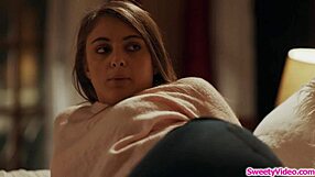 Latina Lesbian Babe Licks Assistant's Wet Pussy During Rimjob Session