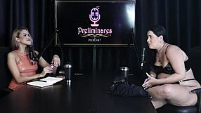 Pri Melancia Strips Naked Post-Card Game Flashing Tits and Wet Pussy