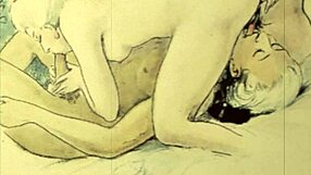 Vintage Erotic Drawings Burst With Hairy Passion And Desire!