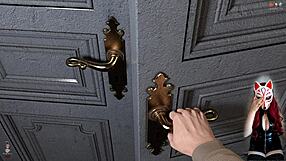 in shadows ep 4 the lactating milf plays bdsm game squirting milk while huge boobs get cumshot