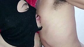 brazilian black amateur tattooed slut cheats on boyfriend with greedy anal assfucking creampie