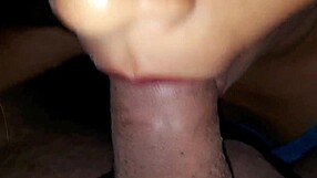 Susy’s Huge Latina Lips Suck Cock in Homemade Cum Swallow