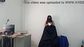 shy young guy dodges sex as stylist seduces him first time ever