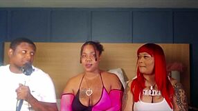 Homebody Ebony Latina Takes Intense 10-Man Gangbang Orgy Pounding