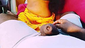 Sexy Indian bhabi fucks hard with Telugu dirty talk