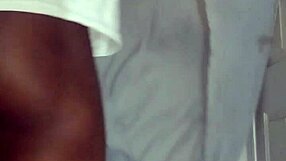 stretching ass with banana while pondering thanksgiving thanks