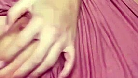 hot blonde babe's tits bounce homemade passion