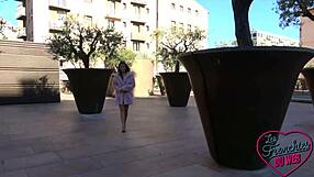 Lylou French Brunette Slut Fucks Two Guys in Perverse 3some