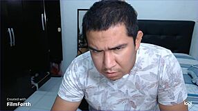 Whoa! My best friend and hubby trio with step-cousin fingering herself during netflix!