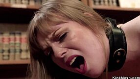 busty therapist straps in for deep anal on bound patient