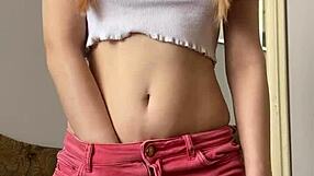 What would you do watching petite teen maiskii finger shaved pussy up close